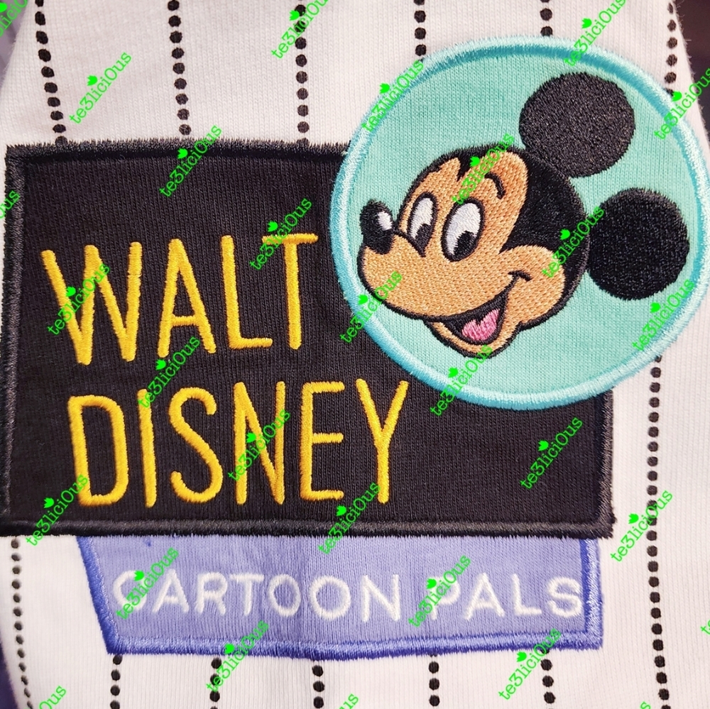 DISNEY PARKS RETRO MICKEY AND FRIENDS BASEBALL JERSEY - Picture 6 of 6